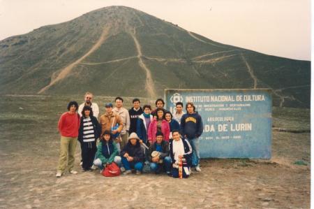 Staff del PATL, años noventa.